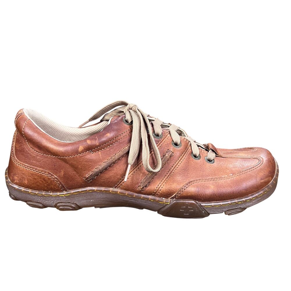 Dr. Martens Men’s Brown Leather Casual Oxford Sneakers Size 13